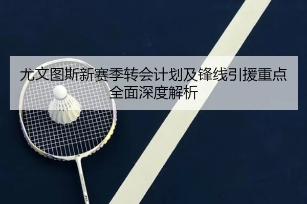 尤文图斯新赛季转会计划及锋线引援重点全面深度解析 - IM SPORTS