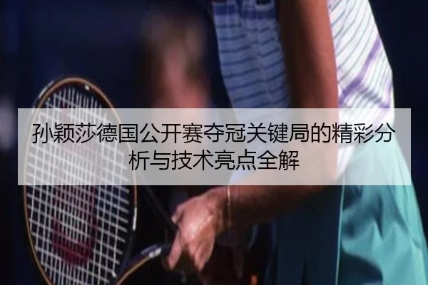 孙颖莎德国公开赛夺冠关键局的精彩分析与技术亮点全解 - IM SPORTS
